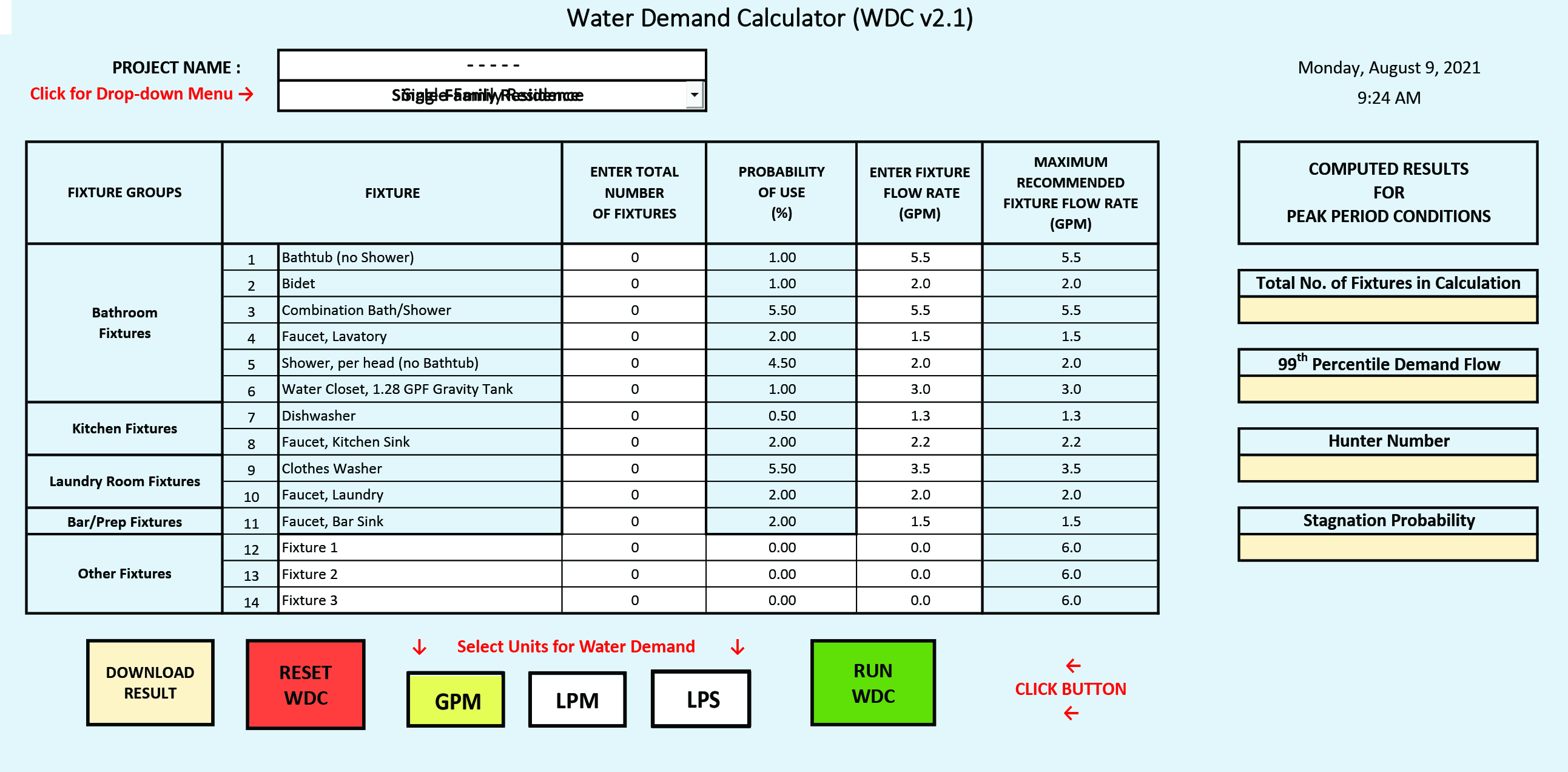 Калькулятор смерти посчитать. Калькулятор электрика. The program of calculation of hot Water Supply.
