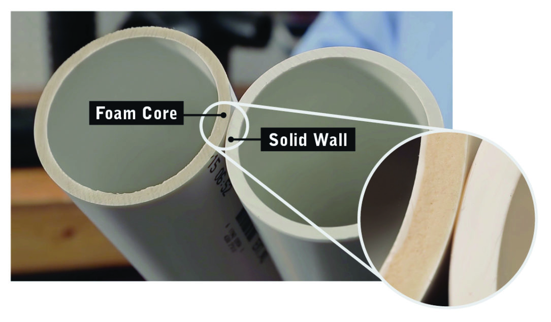 Value Engineering Commercial DWV with Foam Core PVC
