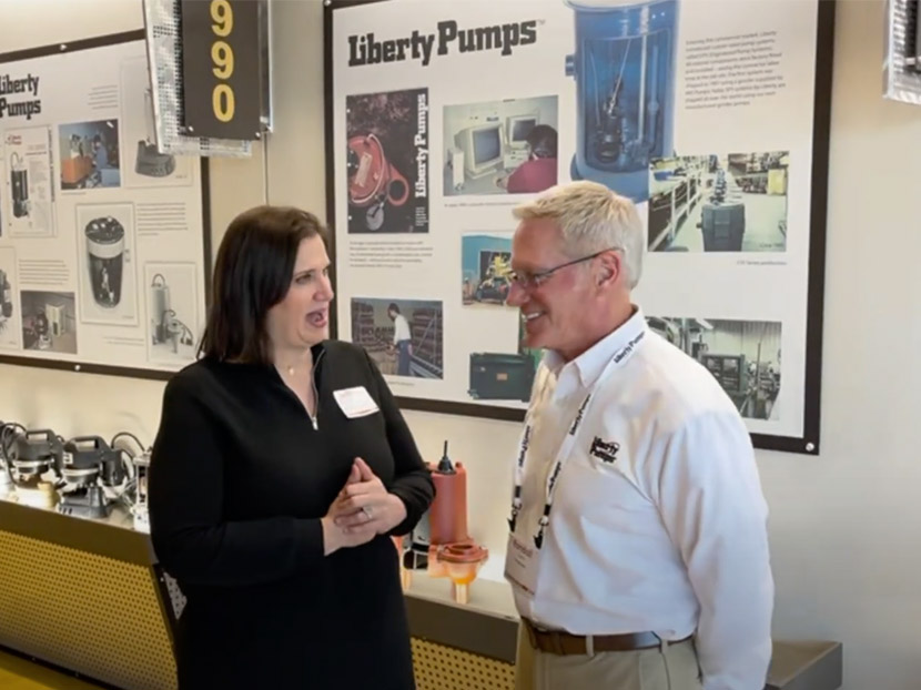 Liberty Pumps Materials Center Open House with Charlie Cook phcppros