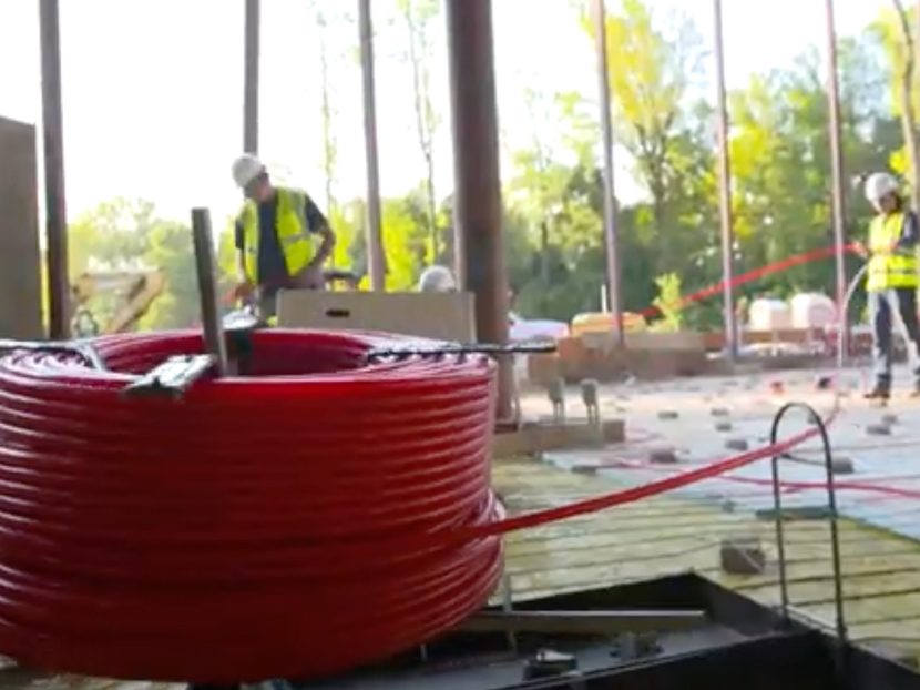 Foley Mechanical radiant job with MrPEX PEXa Tubing phcppros