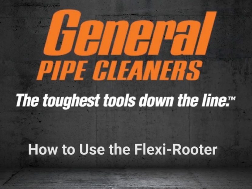 How to Use General's Flexi Rooter 100 Flexible Shaft Drain Cleaner
