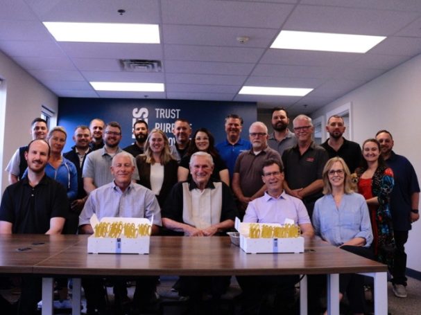 Rich tomkins company celebrates milestone 1