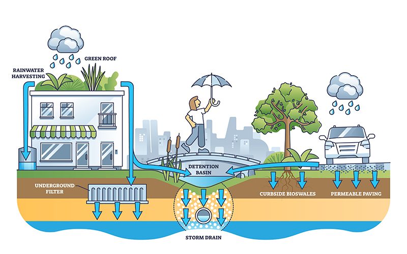 underground supply bac water Protecting Springs Rainwater and Stormwater Harvesting: Plumbing's
