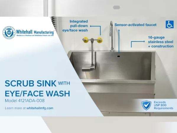 Whitehall Manufacturing Scrub Sink with Eye-Face Wash.jpg