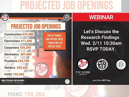 Bring back the trades and f.w. webb company release landmark economic impact report 