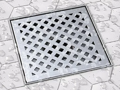 Oatey co. designline decorative shower drain with trellis cover