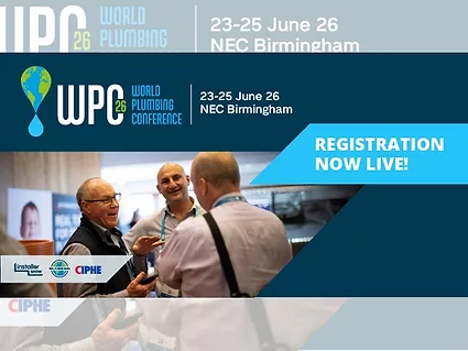 Registration opens for uk hosted world plumbing conference 2026 
