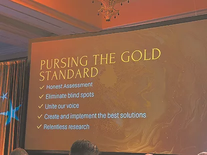 Pursuing the gold standard