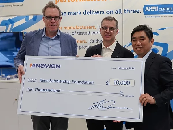 Navien Donates to AHRI Rees Scholarship Foundation.jpg
