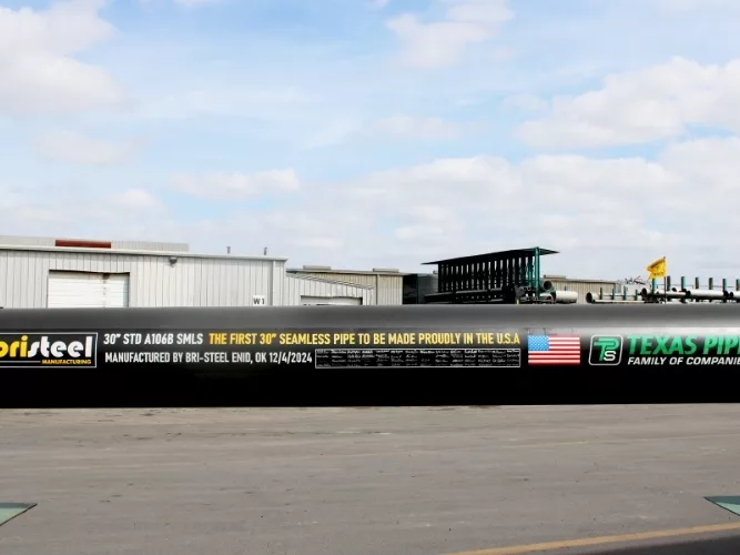 Bri-Steel Achieves U.S. First with 30-Inch Carbon Seamless Pipe, Now Available Through Texas Pipe & Supply.jpg