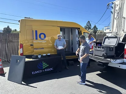 Bello mobile logs 7000 miles bringing old school connection to showroom floors