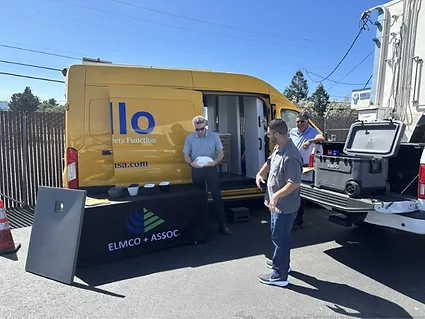 Bello mobile logs 7000 miles bringing old school connection to showroom floors