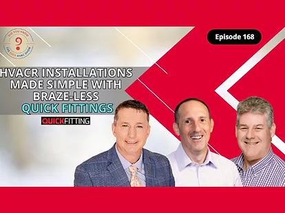 Quickfitting webcast demonstrates flameless connection solutions for a2l refrigerants 