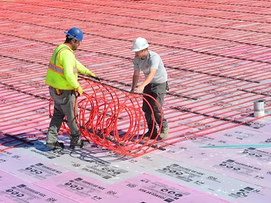 Rehau raumat radiant mat