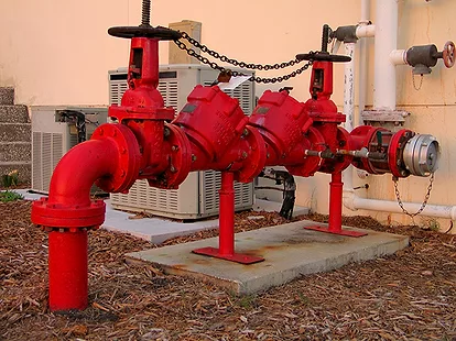 Pe0526 fire sprinkler system backflow preventer