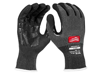 Milwaukee tool nitrile dipped gloves