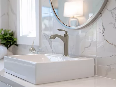 Pioneer industries two handle lavatory widespread faucet