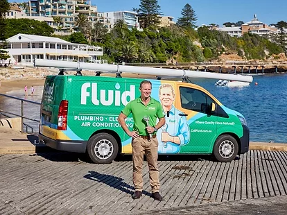 Fluid plumbing electrical  air conditioning launches new brand 