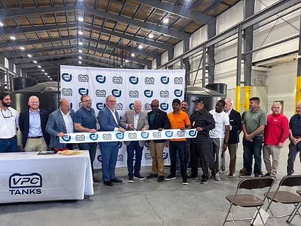 Vpc tanks opens north carolina manufacturing facility