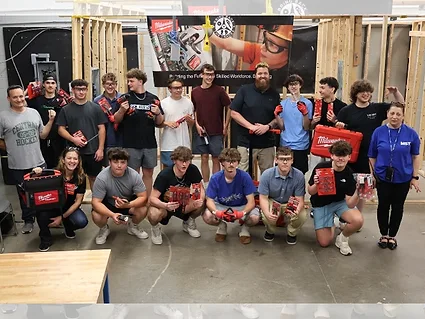 Bring back the trades and milwaukee tool award first tool grant to manchester school of technology
