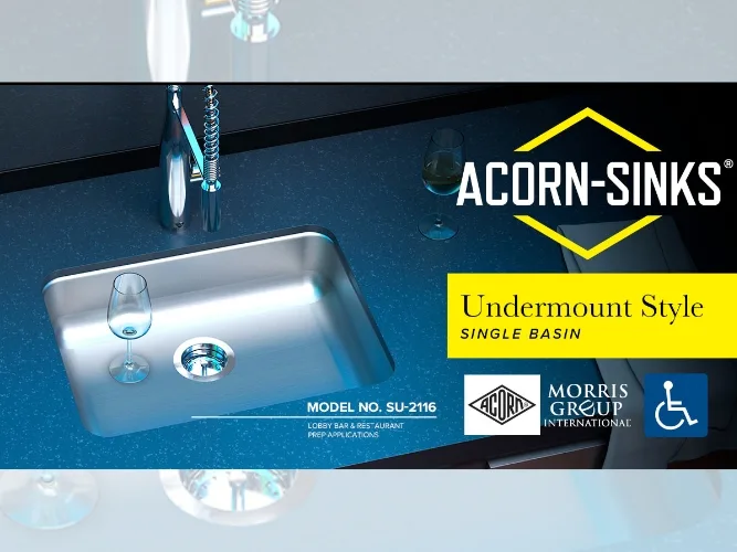 Acorn-Sinks Stainless Steel Undermount Sink