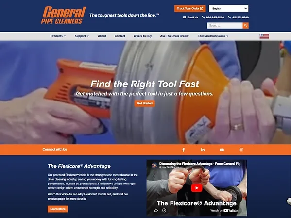 General Pipe Cleaners Launches New Website .jpg