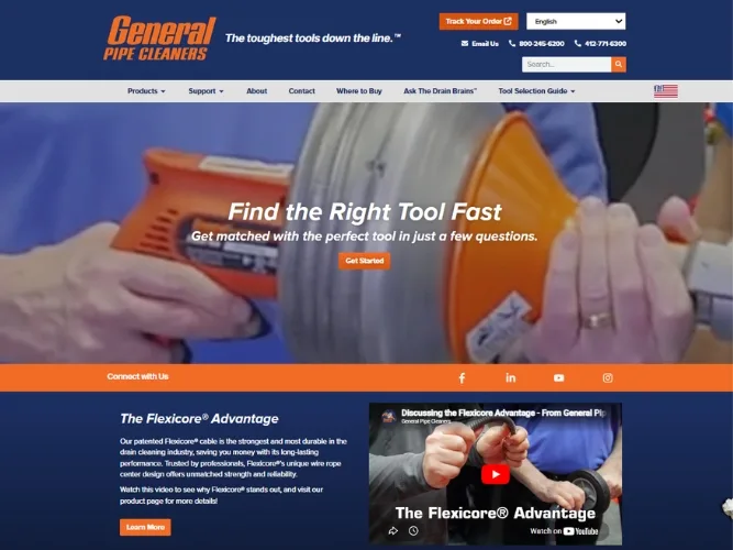 General Pipe Cleaners Launches New Website .jpg