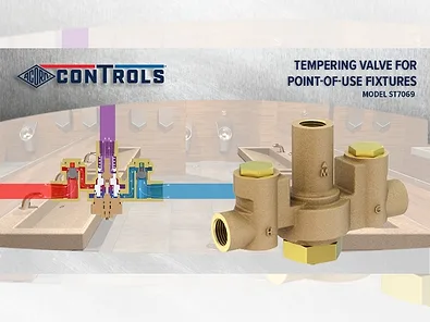 Acorn controls st7069 tempering valve