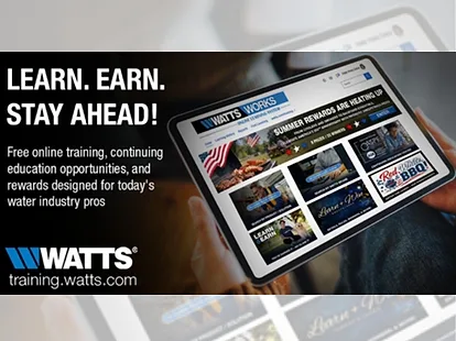 Watts launches your pdh pipeline training campaign