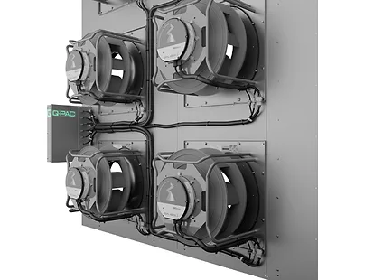 Q pac multimotor plenum fan