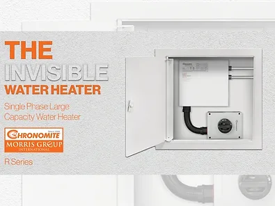 Chronomite invizible mighty mite tankless water heater