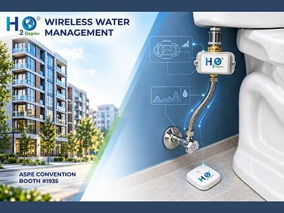 H2o degree to showcase plumbing intelligence solutions for multifamily water loss at aspe