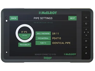 Mcelroy datalogger 8