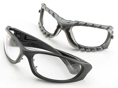 Brass knuckle transformer safety glasses