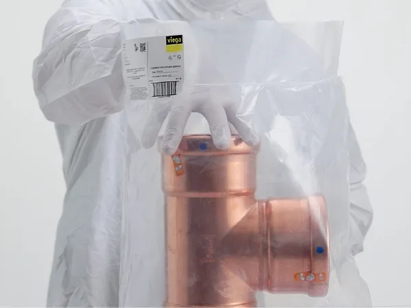 Viega Introduces Cleaned and Bagged Line of Press Fittings and Valves .jpg