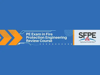 Sfpe announces 2027 pe fire protection exam review course