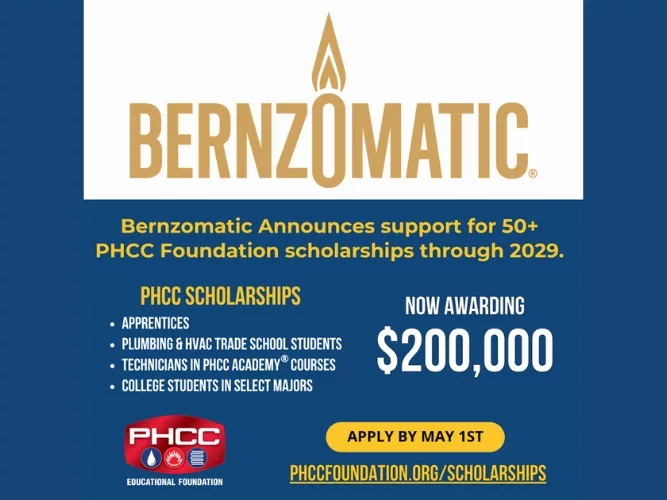 Bernzomatic Announces Investment in 50-Plus Scholarships for Future Plumbers and Contractors.jpg