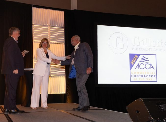 ACCA Names Gillette Air Conditioning Company 2023 Commercial Contractor of the Year.jpg