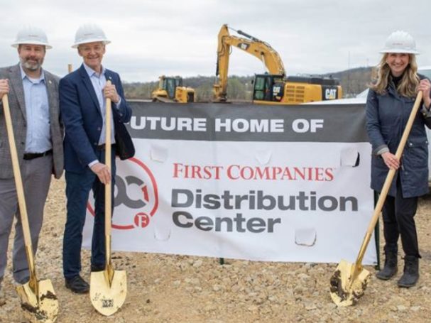 First companies breaks ground on state of the art distribution center in west salem