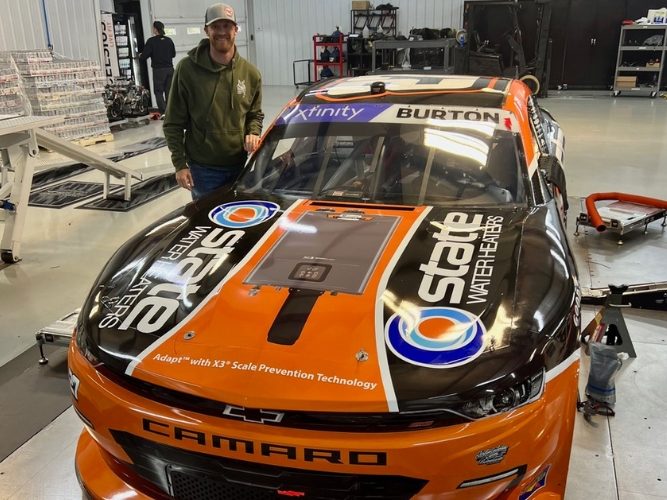 State Water Heaters and Jeb Burton to Debut New NASCAR Race Car Design at Texas Motor Speedway