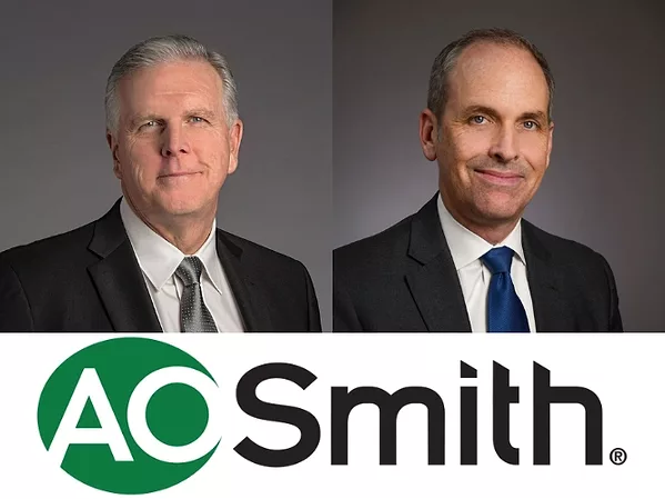 A. O. Smith Names Stephen Shafer as Incoming CEO; Kevin Wheeler to Transition to Executive Chairman in July 2025.jpg