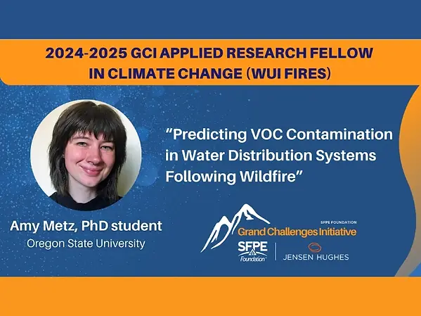SFPE Foundation Announces 2024-2025 GCI Applied Research Fellow in Climate Change (WUI Fires).jpg