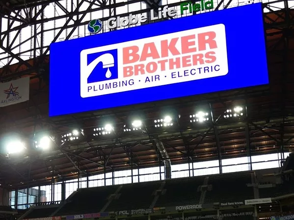 Baker Brothers Plumbing, Air Conditioning & Electrical Named Official Home Services Partner of Texas Rangers 2.jpg