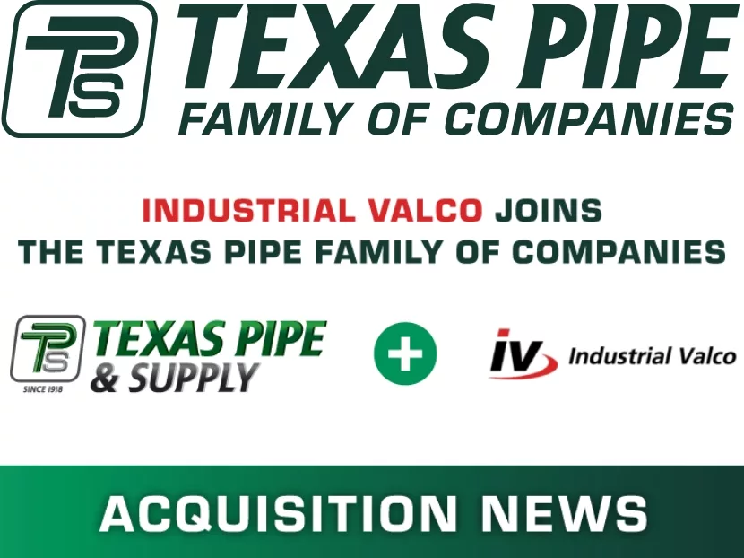 Texas Pipe & Supply Acquires Industrial Valco.jpg