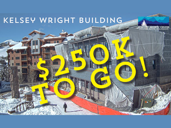 Adaptive Sports $250,000 Away From Kelsey Wright Building Campaign Goal