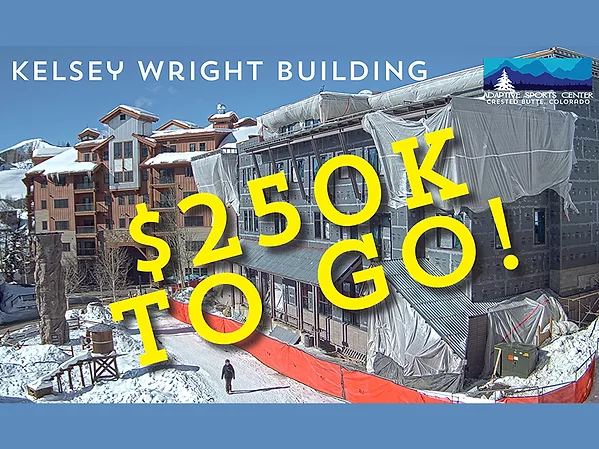 Adaptive Sports $250,000 Away From Kelsey Wright Building Campaign Goal