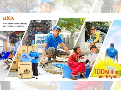 Lixil surpasses 100m milestone in global sanitation access through sato