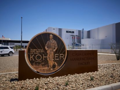 Kohler unveils new plant in casa grande arizona creating 400 jobs