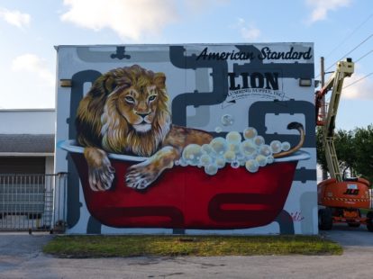 Lion plumbing supply and american standard join forces to brighten up north miami neighborhood