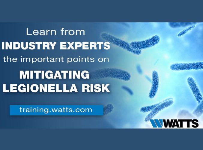Watts Offers Online Training on Mitigating Legionella Risk 2.jpg